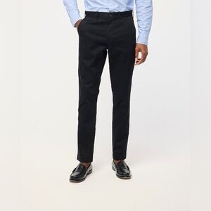 J. Crew Factory Athletic slim fit khaki pant AZ844 Black 40/34